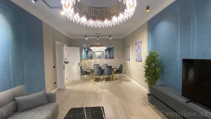 Kirayə verilir 2 otaqlı Mənzil Yeni tikili 105 m² 8 Noyabr m. - şəkil 5