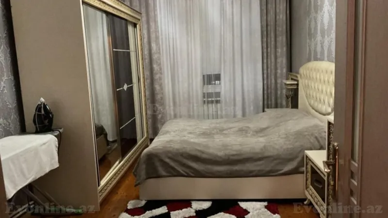 Satılır 3 otaqlı Mənzil Köhnə tikili 55 m² Memar Əcəmi m. - şəkil 2