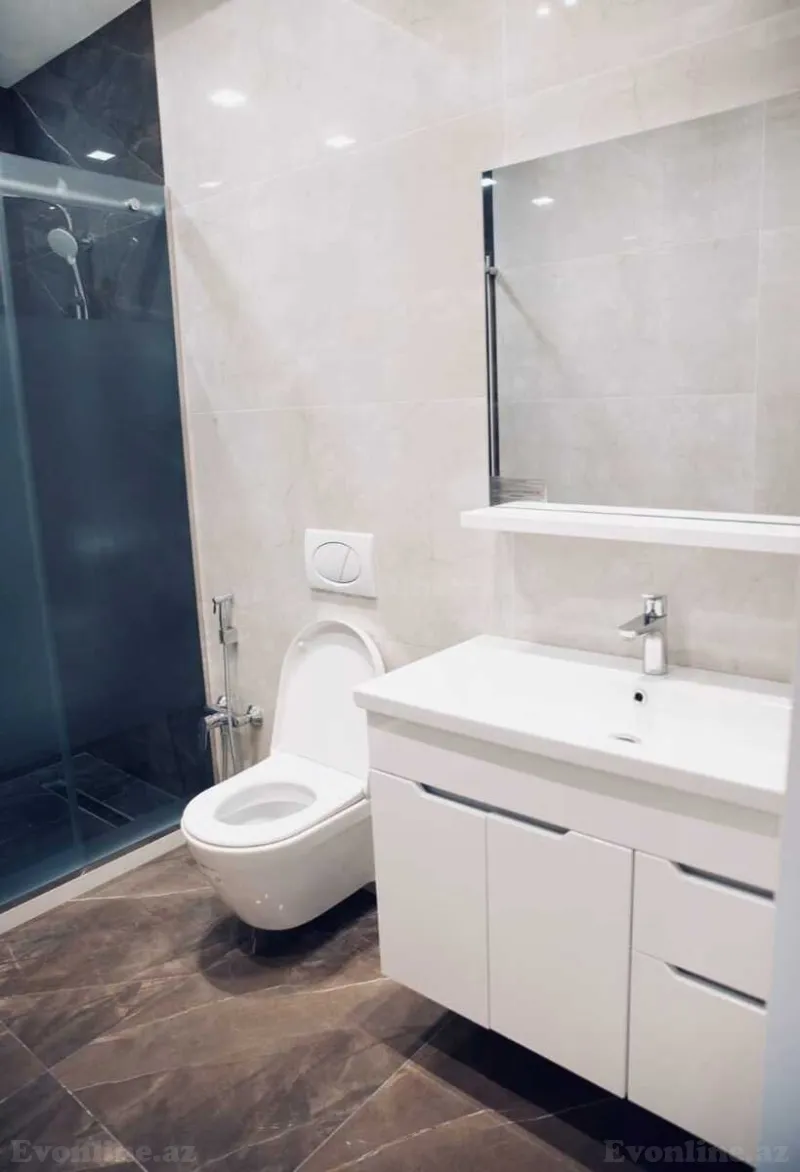 Kirayə verilir 2 otaqlı Mənzil Yeni tikili 60 m² 28 May m. - şəkil 2