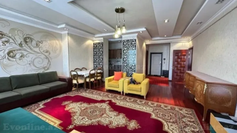 Kirayə verilir 2 otaqlı Mənzil Yeni tikili 85 m² Xətai m. - şəkil 2