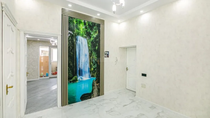 Satılır 3 otaqlı Mənzil Yeni tikili 120 m² Elmlər Akademiyası m. - şəkil 3