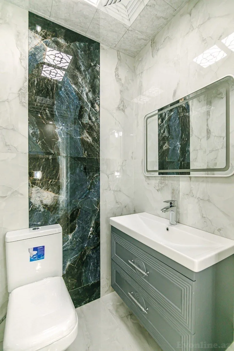 Satılır 3 otaqlı Mənzil Yeni tikili 120 m² Elmlər Akademiyası m. - şəkil 14