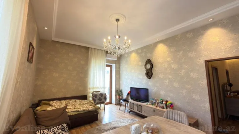 Satılır 2 otaqlı Mənzil Köhnə tikili 60 m² Elmlər Akademiyası m. - şəkil 2