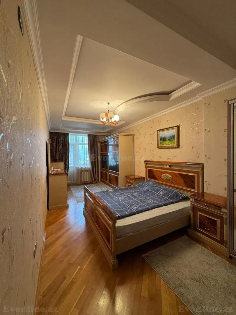 Kirayə verilir 3 otaqlı Mənzil Yeni tikili 125 m² Nizami m. - şəkil 3