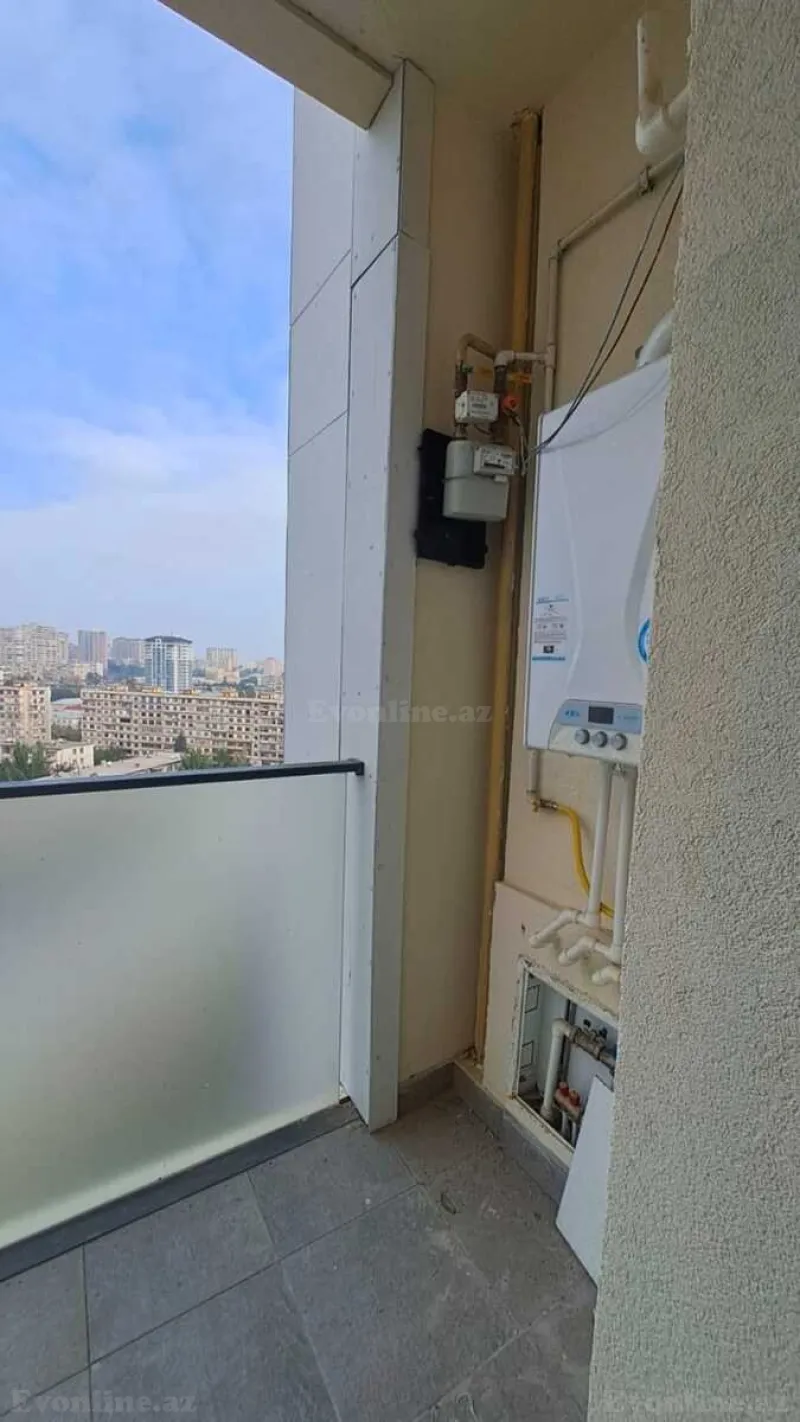 Kirayə verilir 3 otaqlı Mənzil Yeni tikili 90 m² Memar Əcəmi m. - şəkil 13