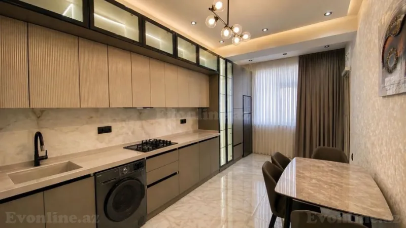 Satılır 3 otaqlı Mənzil Yeni tikili 120 m² Gənclik m. - şəkil 5