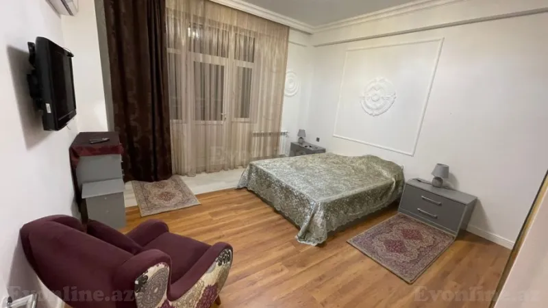 Kirayə verilir 4 otaqlı Mənzil Yeni tikili 150 m² Xətai m. - şəkil 2