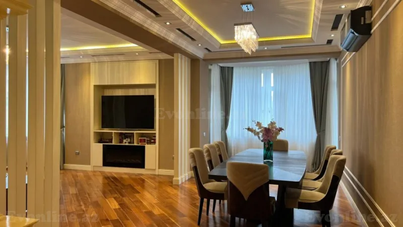 Satılır 4 otaqlı Mənzil Yeni tikili 214 m² Nəsimi r. - şəkil 7