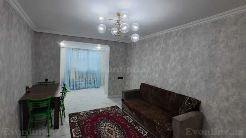 2 otaqlı Mənzil 49 m² 8-ci kilometr Kirayə verilir