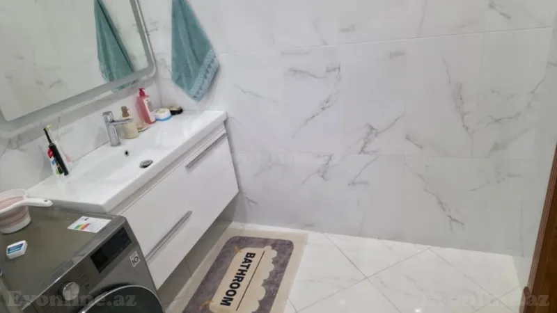 Satılır 3 otaqlı Mənzil Yeni tikili 135 m² Qara Qarayev m. - şəkil 8