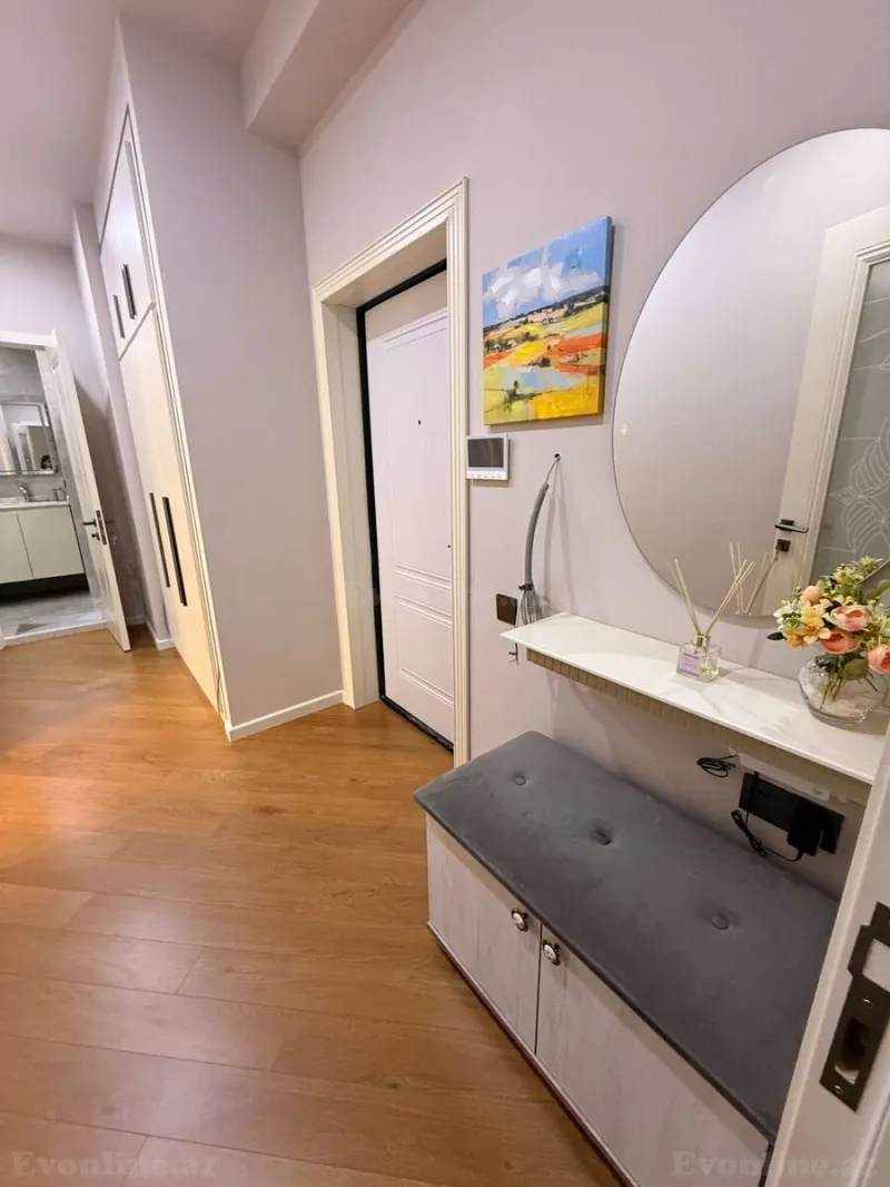 Kirayə verilir 3 otaqlı Mənzil Yeni tikili 80 m² İnşaatçılar m. - şəkil 4