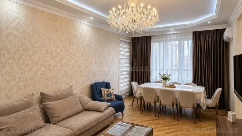 Satılır 2 otaqlı Mənzil Yeni tikili 100 m² Səbail r.