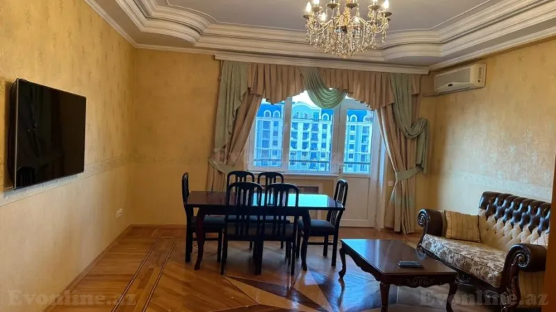 Kirayə verilir 3 otaqlı Mənzil Yeni tikili 130 m² Nəriman Nərimanov m.