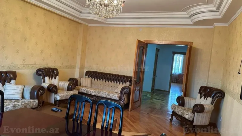 Kirayə verilir 3 otaqlı Mənzil Yeni tikili 130 m² Nəriman Nərimanov m. - şəkil 2