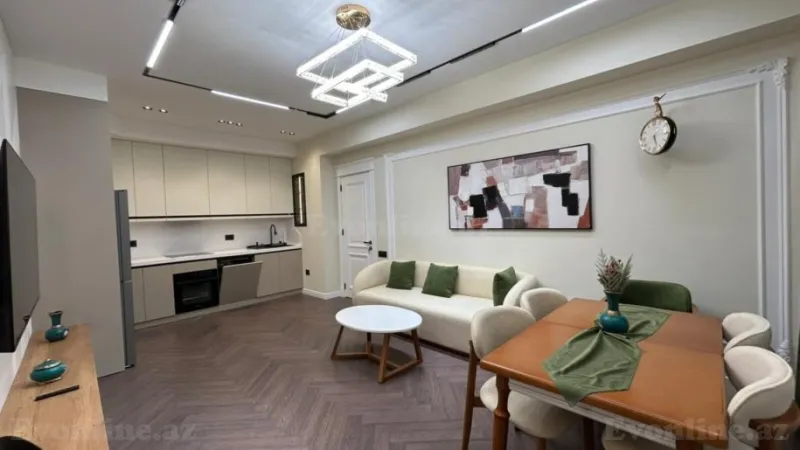 Satılır 3 otaqlı Mənzil Yeni tikili 95 m² Elmlər Akademiyası m. - şəkil 4