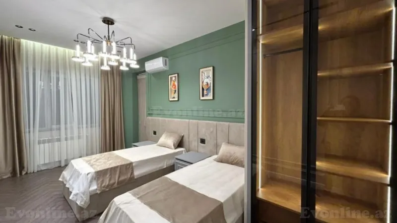 Satılır 3 otaqlı Mənzil Yeni tikili 95 m² Elmlər Akademiyası m. - şəkil 7