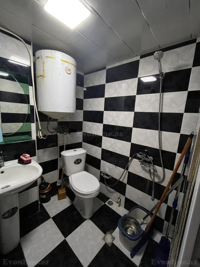 Kirayə verilir 1 otaqlı Mənzil Köhnə tikili 30 m² Həzi Aslanov m. - şəkil 9