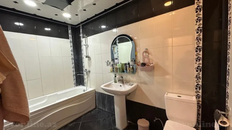 Satılır 2 otaqlı Mənzil Yeni tikili 88 m² Həzi Aslanov m. - şəkil 14