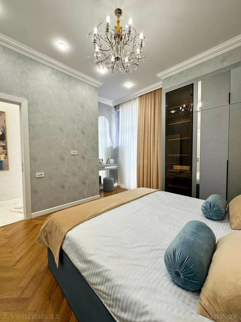 Satılır 3 otaqlı Mənzil Yeni tikili 130 m² Nəriman Nərimanov m. - şəkil 6