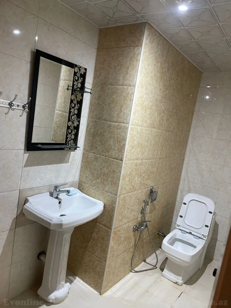 Kirayə verilir 1 otaqlı Mənzil Yeni tikili 52 m² Yeni Yasamal - şəkil 7