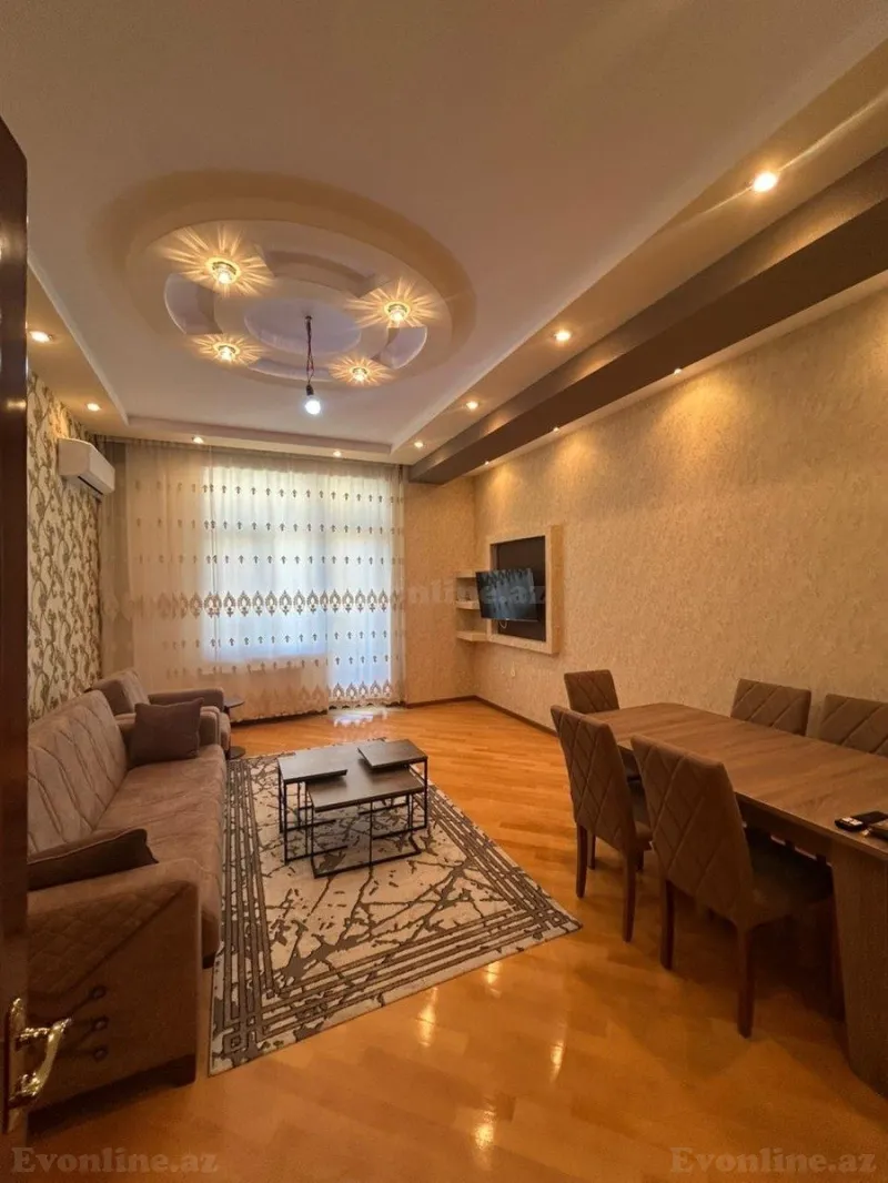 Kirayə verilir 3 otaqlı Mənzil Yeni tikili 145 m² Yasamal - şəkil 4