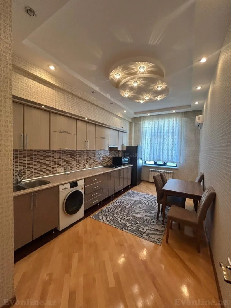 Kirayə verilir 3 otaqlı Mənzil Yeni tikili 145 m² Yasamal - şəkil 8