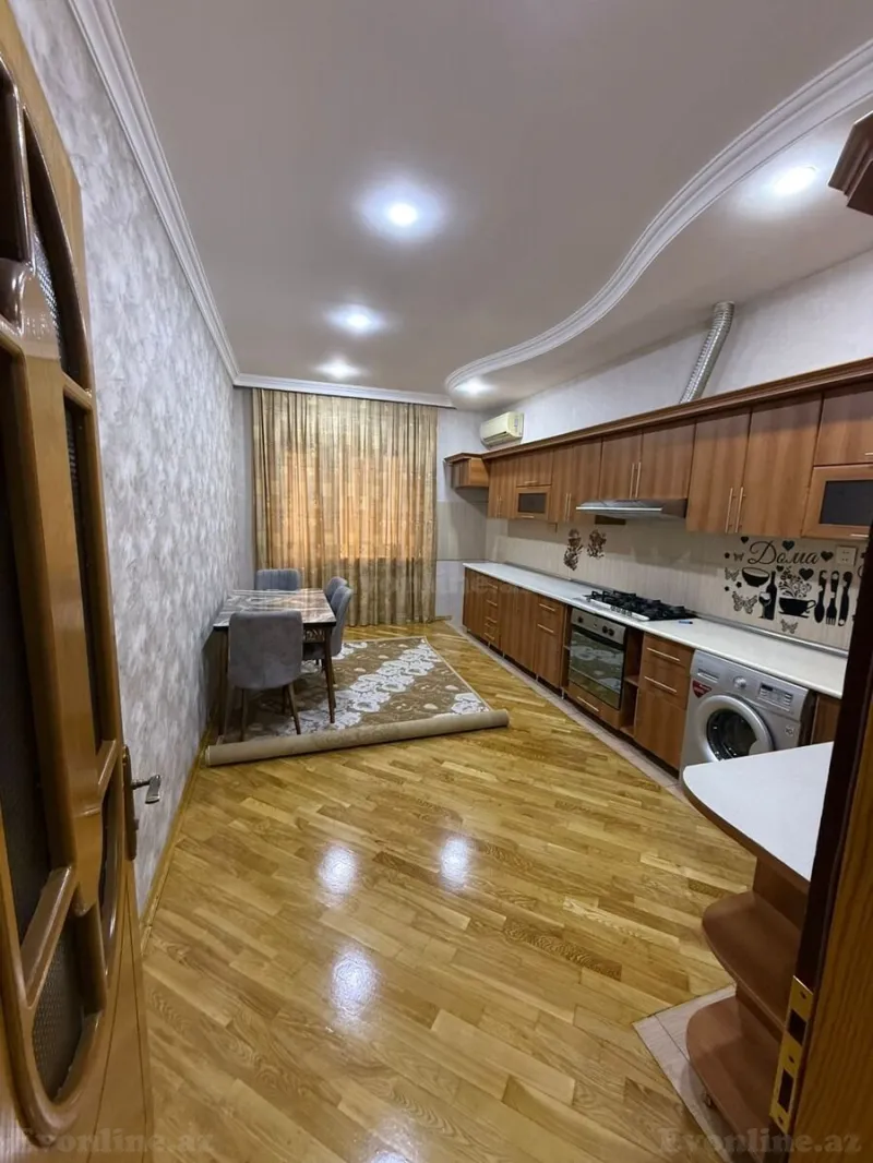 Kirayə verilir 3 otaqlı Mənzil Yeni tikili 135 m² Nəsimi r. - şəkil 5