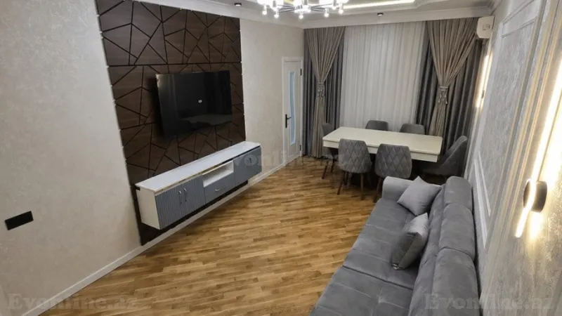 Satılır 2 otaqlı Mənzil Yeni tikili 78 m² İnşaatçılar m. - şəkil 2