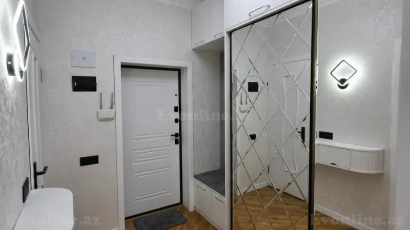 Satılır 2 otaqlı Mənzil Yeni tikili 78 m² İnşaatçılar m. - şəkil 3