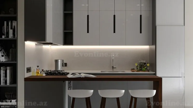 Kirayə verilir 2 otaqlı Mənzil Yeni tikili 60 m² Nizami r.