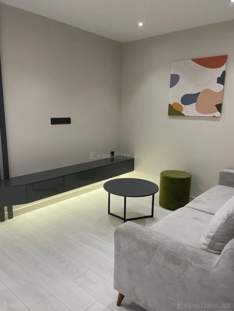 Kirayə verilir 2 otaqlı Mənzil Yeni tikili 60 m² Nizami r. - şəkil 2