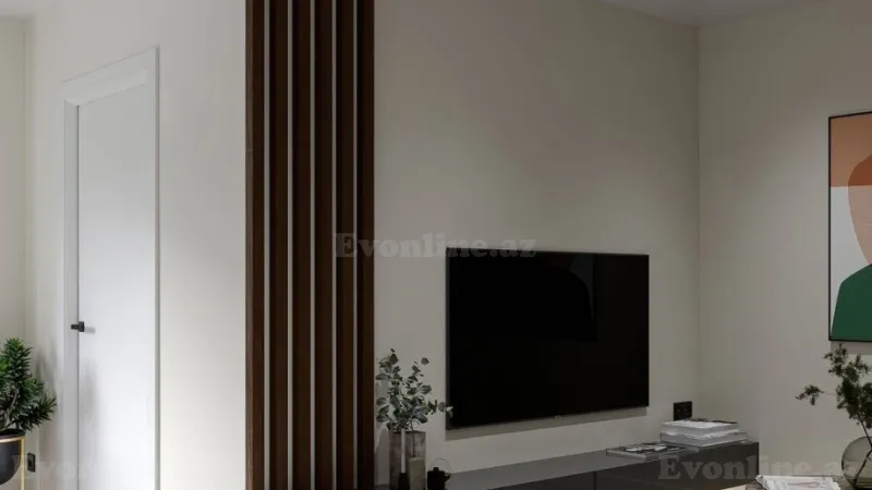 Kirayə verilir 2 otaqlı Mənzil Yeni tikili 60 m² Nizami r. - şəkil 3