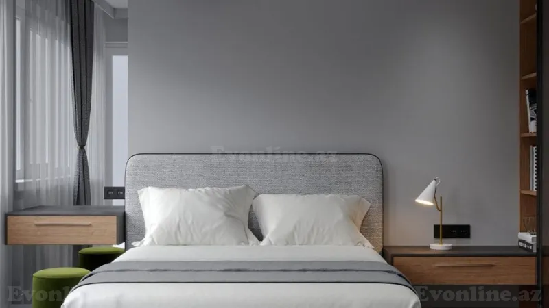 Kirayə verilir 2 otaqlı Mənzil Yeni tikili 60 m² Nizami r. - şəkil 4