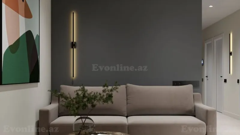 Kirayə verilir 2 otaqlı Mənzil Yeni tikili 60 m² Nizami r. - şəkil 15