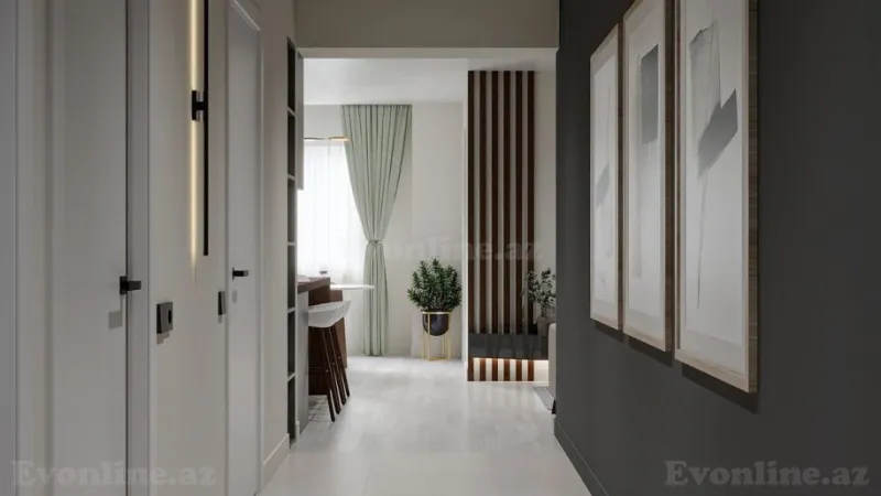 Kirayə verilir 2 otaqlı Mənzil Yeni tikili 60 m² Nizami r. - şəkil 17