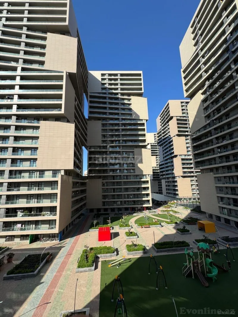 Kirayə verilir 3 otaqlı Mənzil Yeni tikili 103 m² 8 Noyabr m. - şəkil 11