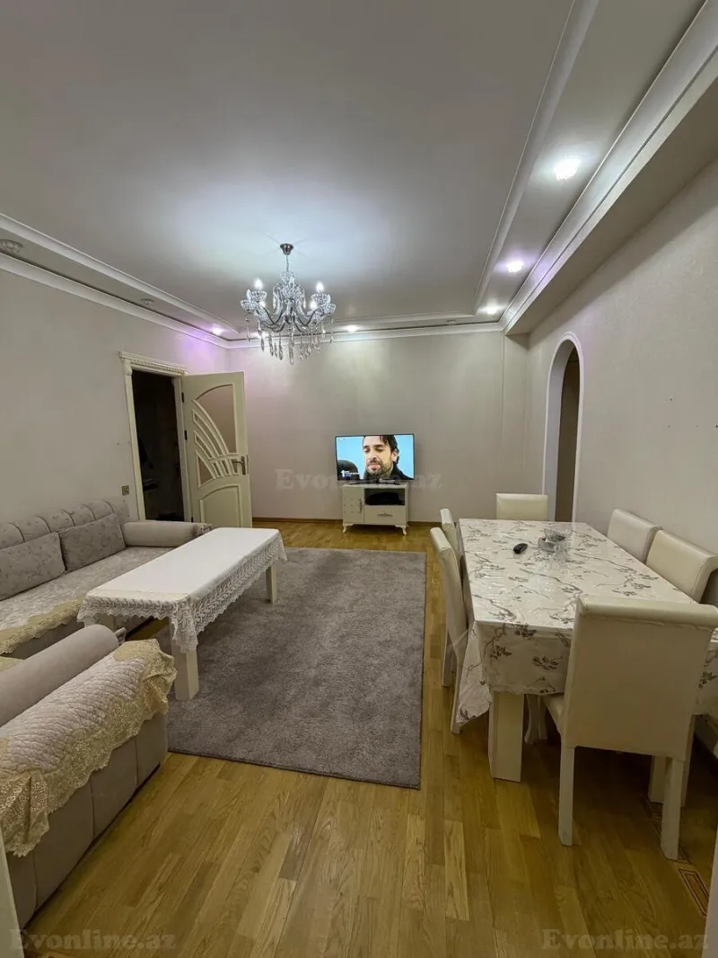 3 otaqlı Mənzil 110 m² Biləcəri Kirayə verilir