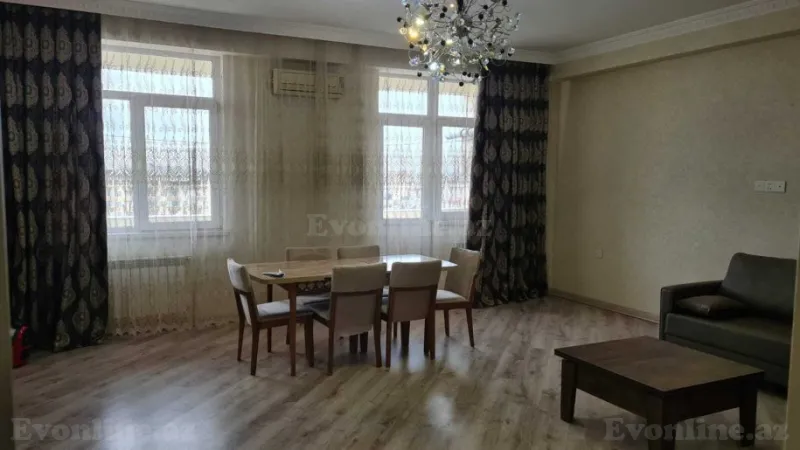 Kirayə verilir 3 otaqlı Mənzil Yeni tikili 145 m² Nərimanov r. - şəkil 9