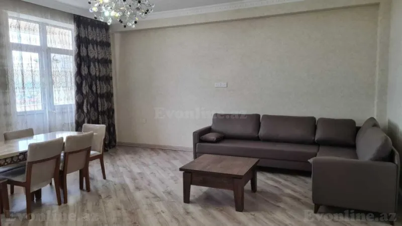 Kirayə verilir 3 otaqlı Mənzil Yeni tikili 145 m² Nərimanov r. - şəkil 12