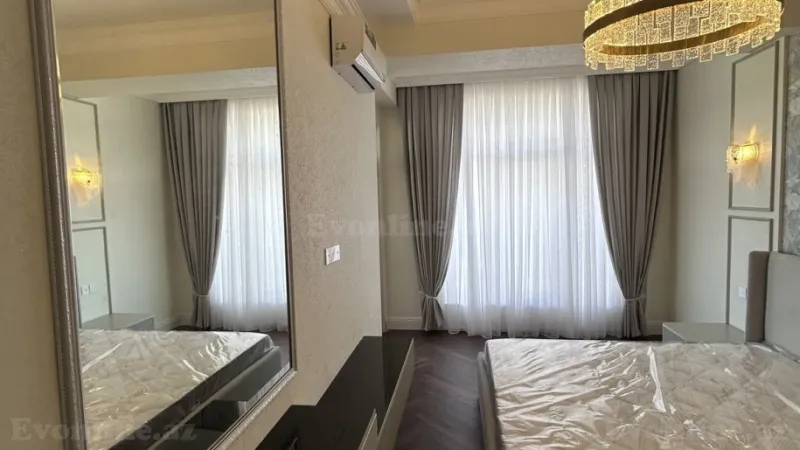 Kirayə verilir 3 otaqlı Mənzil Yeni tikili 110 m² Xətai m. - şəkil 14