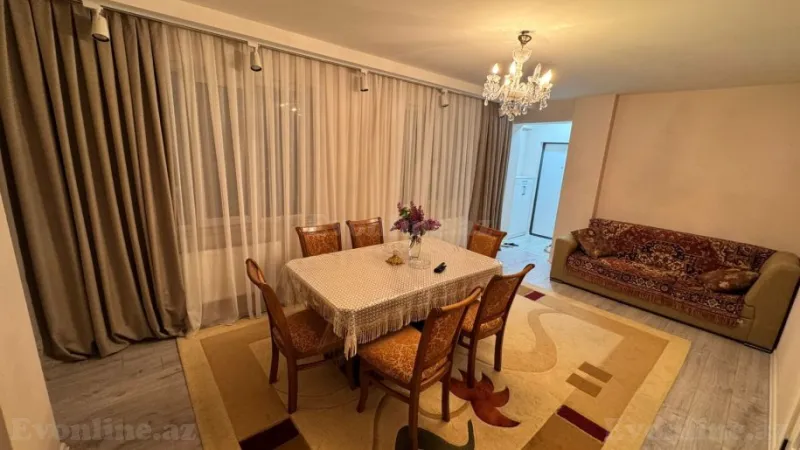 Satılır 3 otaqlı Mənzil Yeni tikili 93 m² Xalqlar Dostluğu m. - şəkil 3