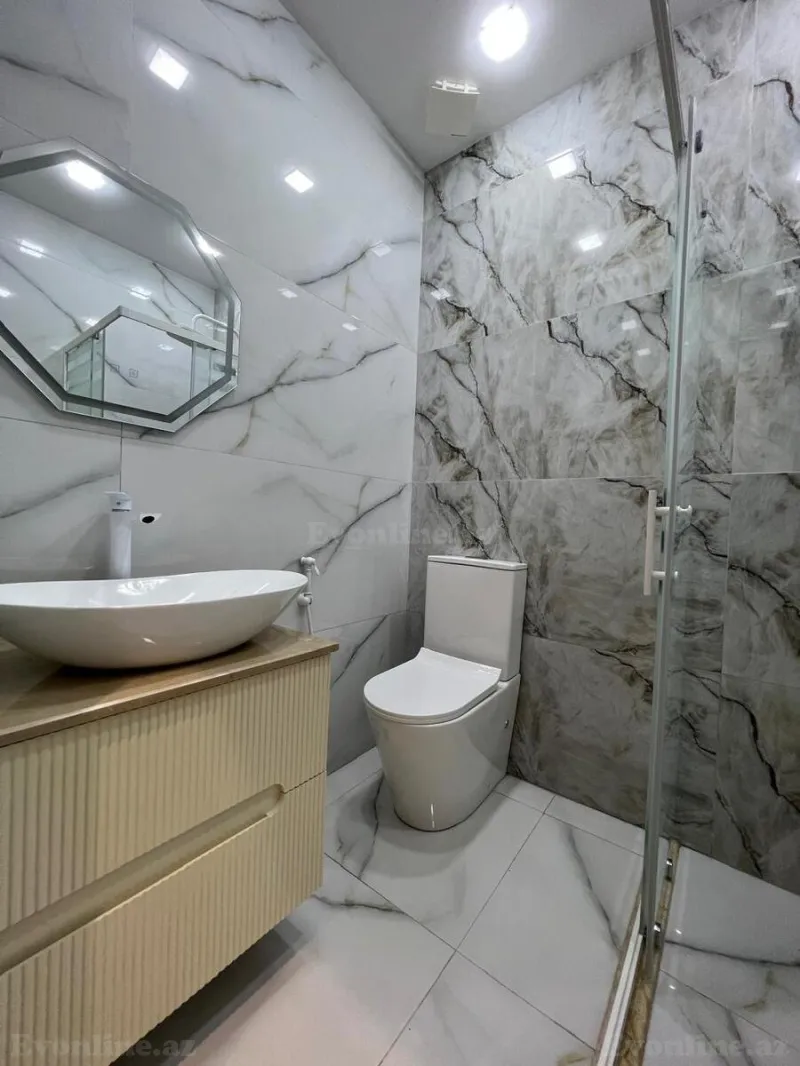 Satılır 3 otaqlı Mənzil Yeni tikili 82 m² Əhmədli m. - şəkil 9