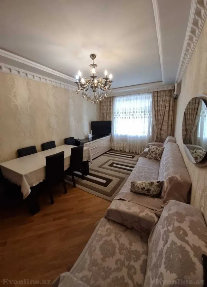 3 otaqlı Mənzil 90 m² Yeni Yasamal Satılır