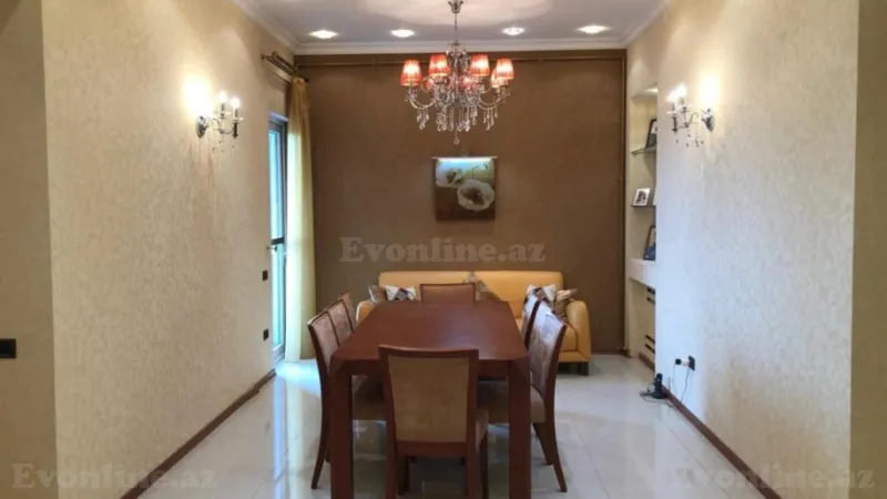 Kirayə verilir 4 otaqlı Mənzil Yeni tikili 175 m² Nəsimi r. - şəkil 3