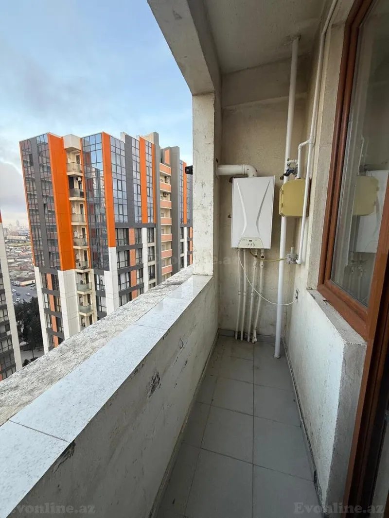 Satılır 1 otaqlı Mənzil Yeni tikili 58 m² Memar Əcəmi m. - şəkil 8