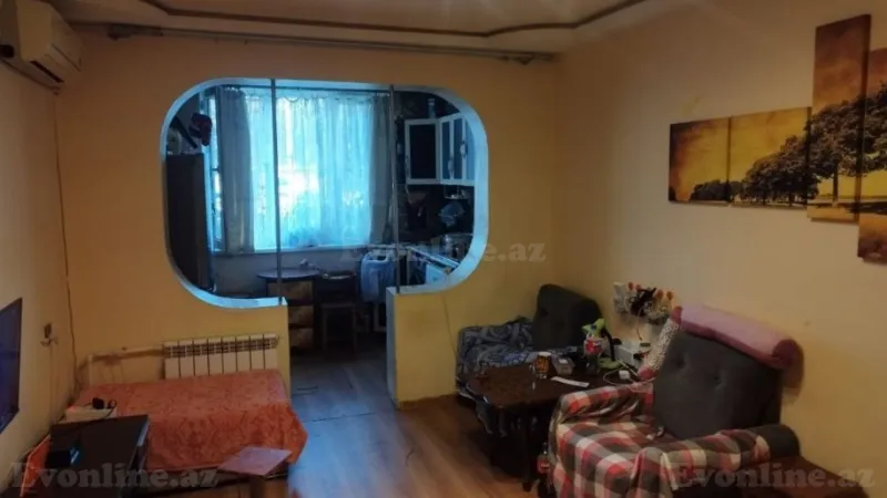 Satılır 2 otaqlı Mənzil Köhnə tikili 30 m² Neftçilər m. - şəkil 3