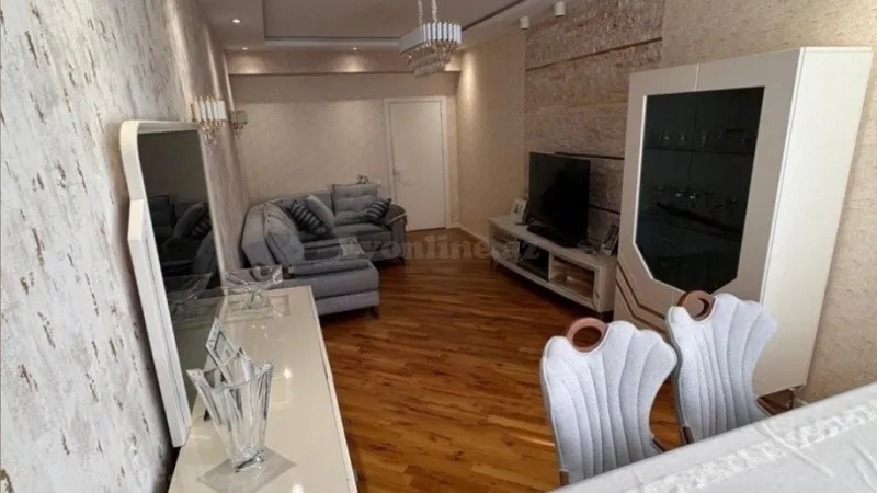 Satılır 4 otaqlı Mənzil Yeni tikili 135 m² Həzi Aslanov m. - şəkil 2