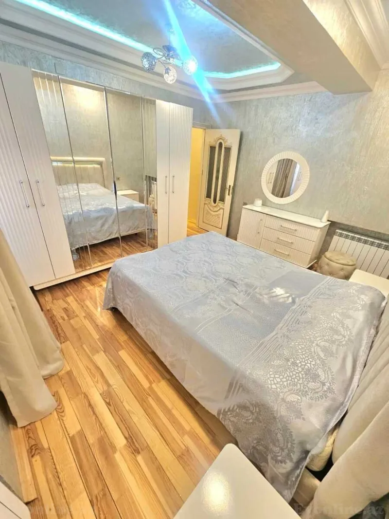 Satılır 3 otaqlı Mənzil Yeni tikili 120 m² Qara Qarayev m. - şəkil 8