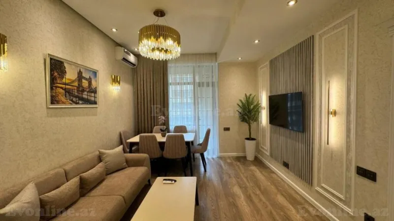 3 otaqlı Mənzil 87 m² Elmlər Akademiyası m. Kirayə verilir