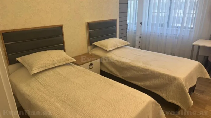 Kirayə verilir 3 otaqlı Mənzil Yeni tikili 87 m² Elmlər Akademiyası m. - şəkil 3